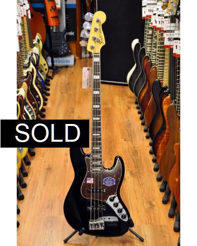 Fender American Deluxe Jazz Bass Blk RW